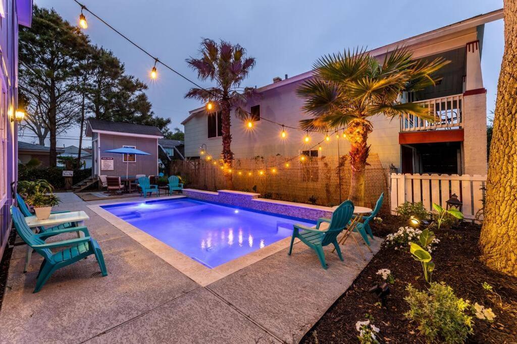5/3 With A Heated Pool 2 Min From Beach, Updated Galveston Dış mekan fotoğraf